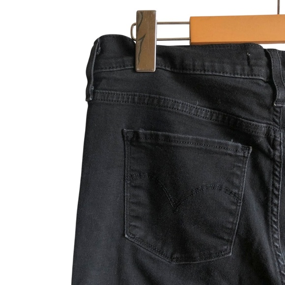 Levi’s 312 Shaping Slim Soft Black Denim Jeans 31 - Picture 10 of 15